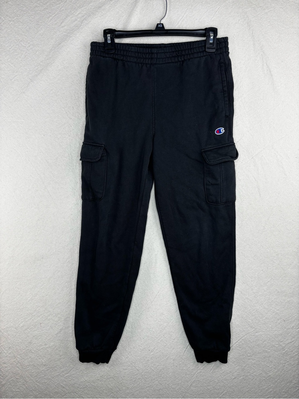 Champion black sweatpants boys large size